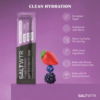 SaltWTR Mixed Berry - Sugar-free Electrolytes, Clean Energy Hydration - Single Sachet